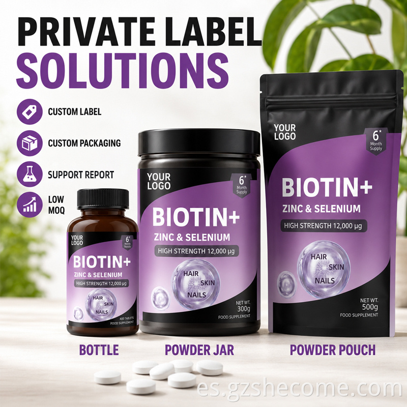 Biotin Zinc Selenium Tablets11